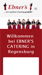 Mobile Screenshot of ebner-catering.de